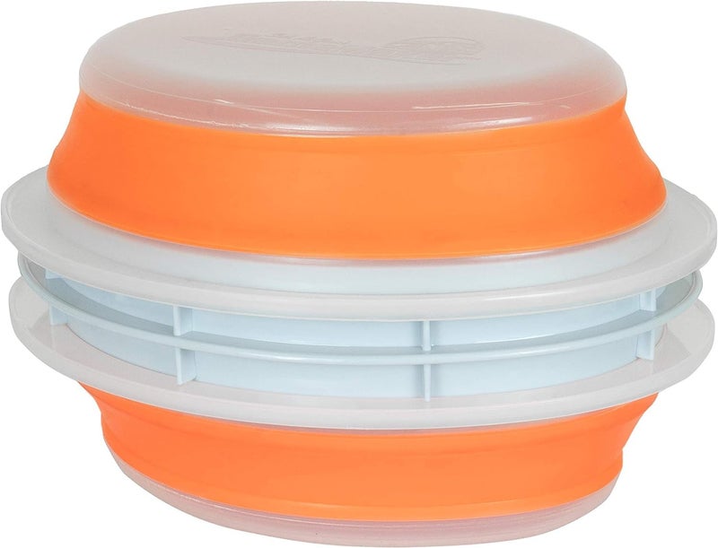 CanCooker Collapsible Plastic Batter Bowl | Mess-Free Breading Shaker Container & Mixer | Ideal for Fish Fry, Fried Chicken, Onion Rings, Wings & More - Image 1